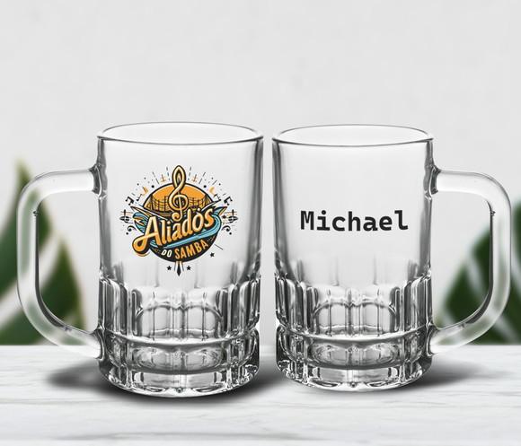 Caneca de Chopp Personalizada Munich 300ml - 36 Unidades