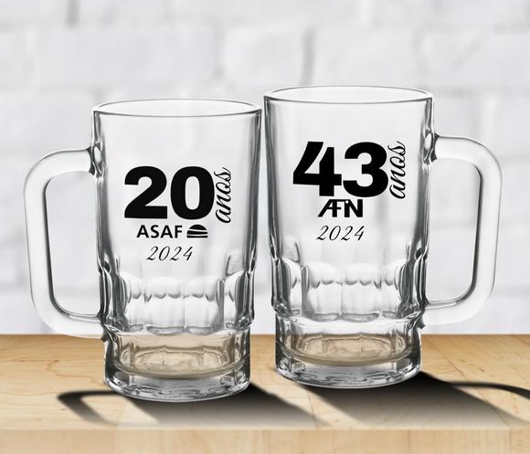 Caneca de Chopp Personalizada Munich 370ml - 100 Unidades