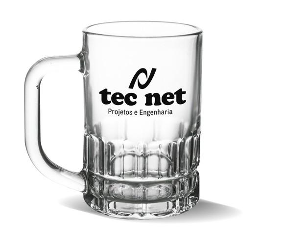 Caneca Munich de Chopp Personalizada 300ml 24 Unidades
