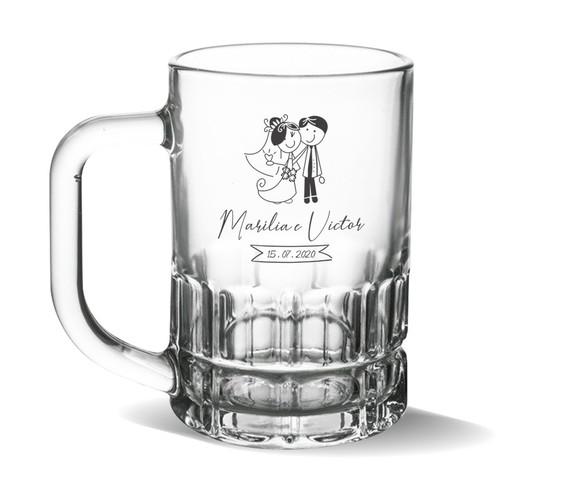 Caneca Munich de Chopp Personalizada 300ml 36 Unidades