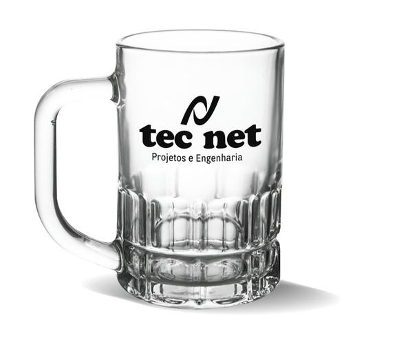 Caneca Munich de Chopp Personalizada 300ml 48 Unidades