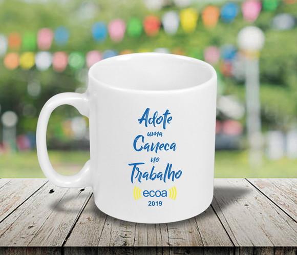 Caneca Personalizada 250ml de Porcelana - 48 Unidades