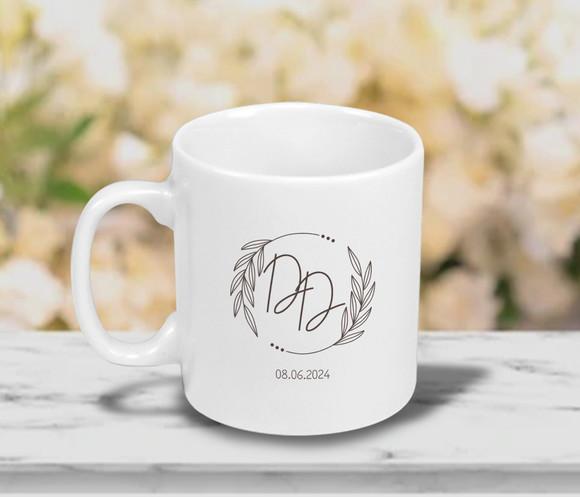 Caneca Personalizada de 250ml de Porcelana - 36 Unidades