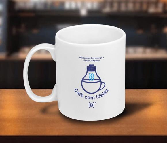 Caneca Personalizada de 250ml em Porcelana - 48 Unidades