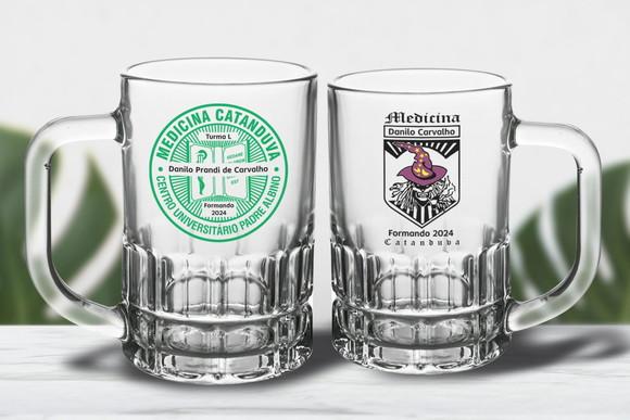 Caneca Personalizada de Chopp Munich 300ml - Kit 50 Un.
