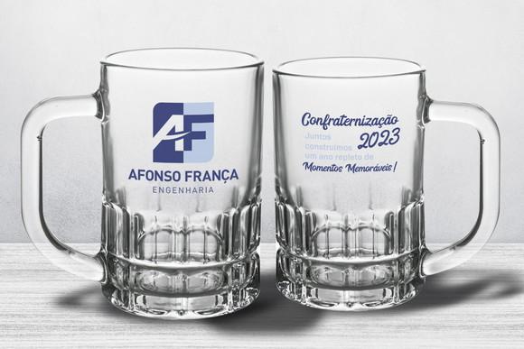 Caneca Personalizada de Chopp Munich 300ml 48 Unidades