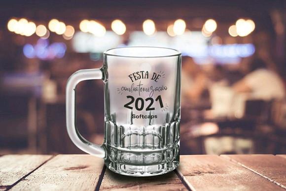 Caneca Personalizada de Chopp Munich 300ml 50 Unidades