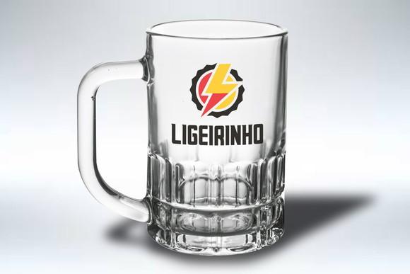 Caneca Personalizada de Chopp Vidro 300ml 36 Unidades