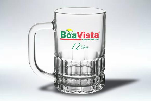 Caneca Personalizada de Chopp Vidro 300ml 36 Unidades