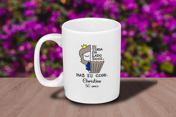 Caneca Personalizada Mini Mug 160ml 36 Unidades