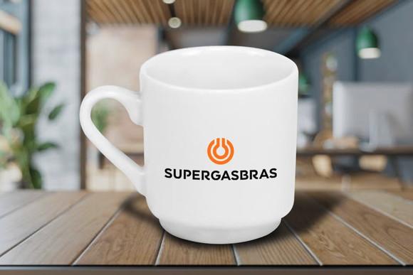 Caneca Personalizada Porcelana Bela Vista 220ml 24 Unidades