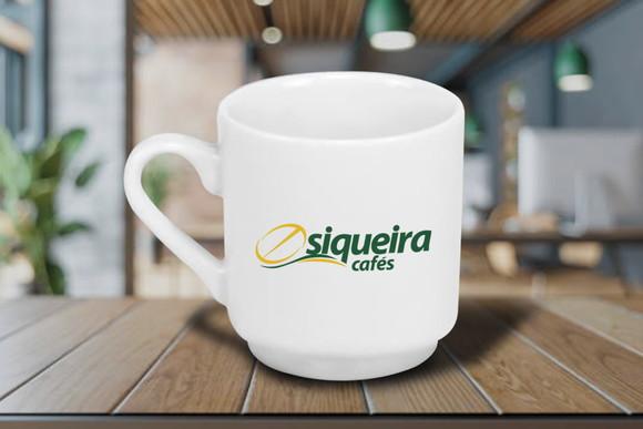 Caneca Personalizada Porcelana Bela Vista 220ml 48 Unidades