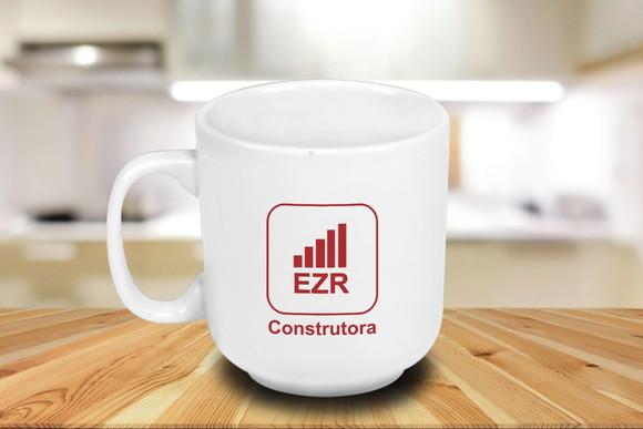 Caneca Personalizada Porcelana Bela Vista 220ml 48 Unidades