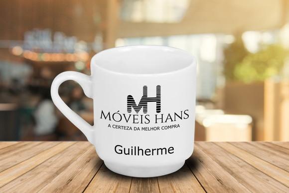 Caneca Personalizada Porcelana Bela Vista 220ml 48 Unidades