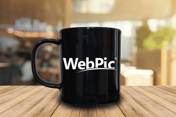 Caneca Personalizada Preta 300ml - Kit 24 Unidades