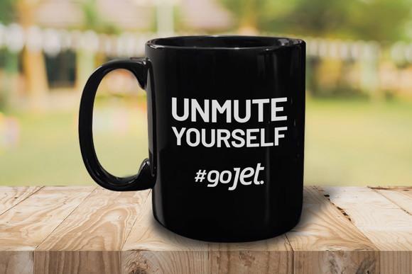 Caneca Personalizada Preta de Porcelana 300ml - Kit 48 Un.