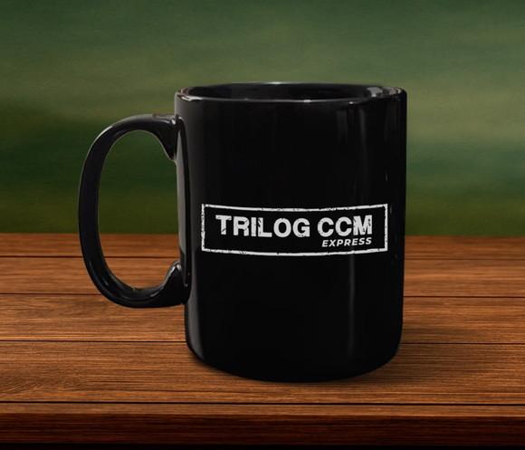 Caneca Personalizada Preta Porcelana 300ml 48 Unidades.
