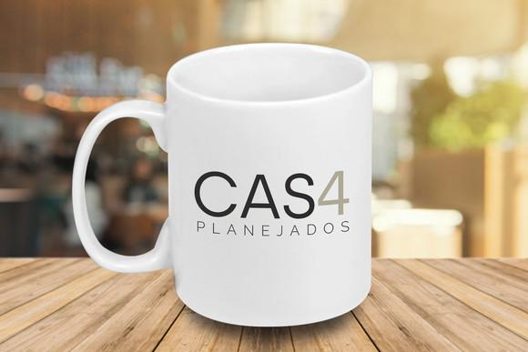 Caneca Porcelana Personalizada 300 ml - Kit 24 Unidades