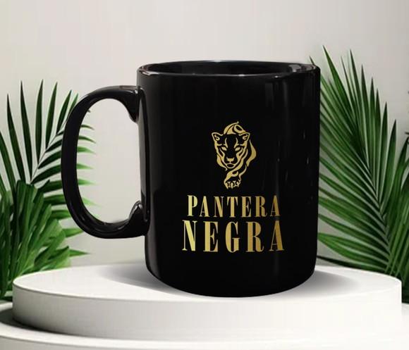 Caneca Preta Personalizada 300ml - 48 Unidades