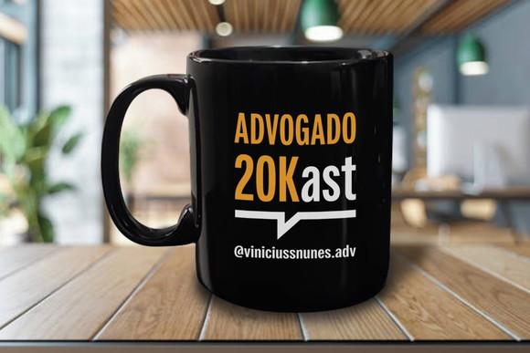 Caneca Preta Personalizada de Porcelana 300ml - 12 Unidades