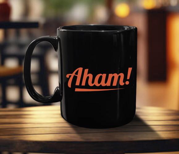 Caneca Preta Personalizada de Porcelana 300ml - 48 Unidades