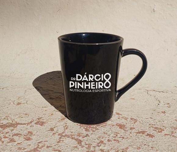 Caneca Preta Tulipa Personalizada 250ml - 300 Unidades