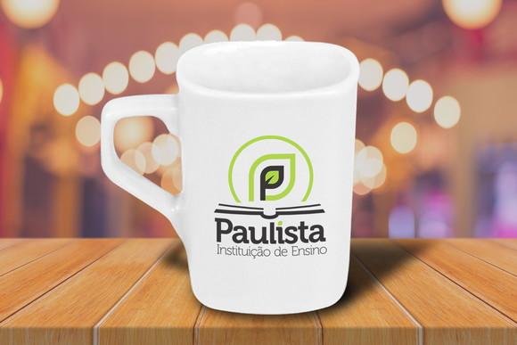 Caneca Quadrada Personalizada 160ml Porcelana - 48 Unidades