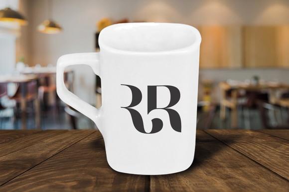 Caneca Quadrada Personalizada 160ml Porcelana - 48 Unidades