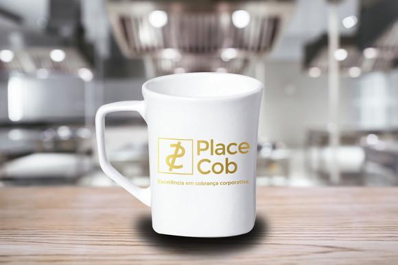 Caneca Quadrada Personalizada 160ml Porcelana - 48 Unidades