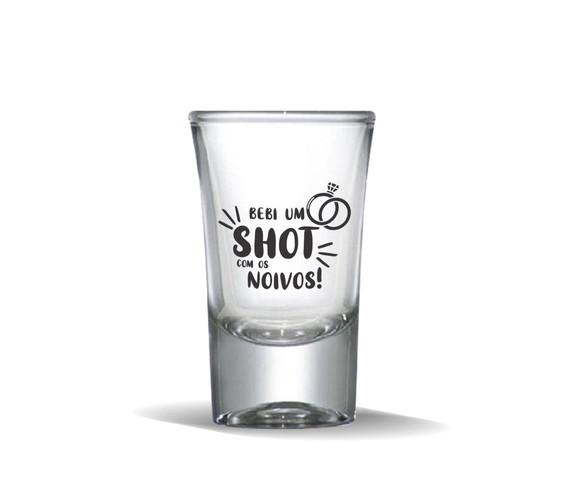 Copo Shot Dose Personalizado 40ml 48 Unidades