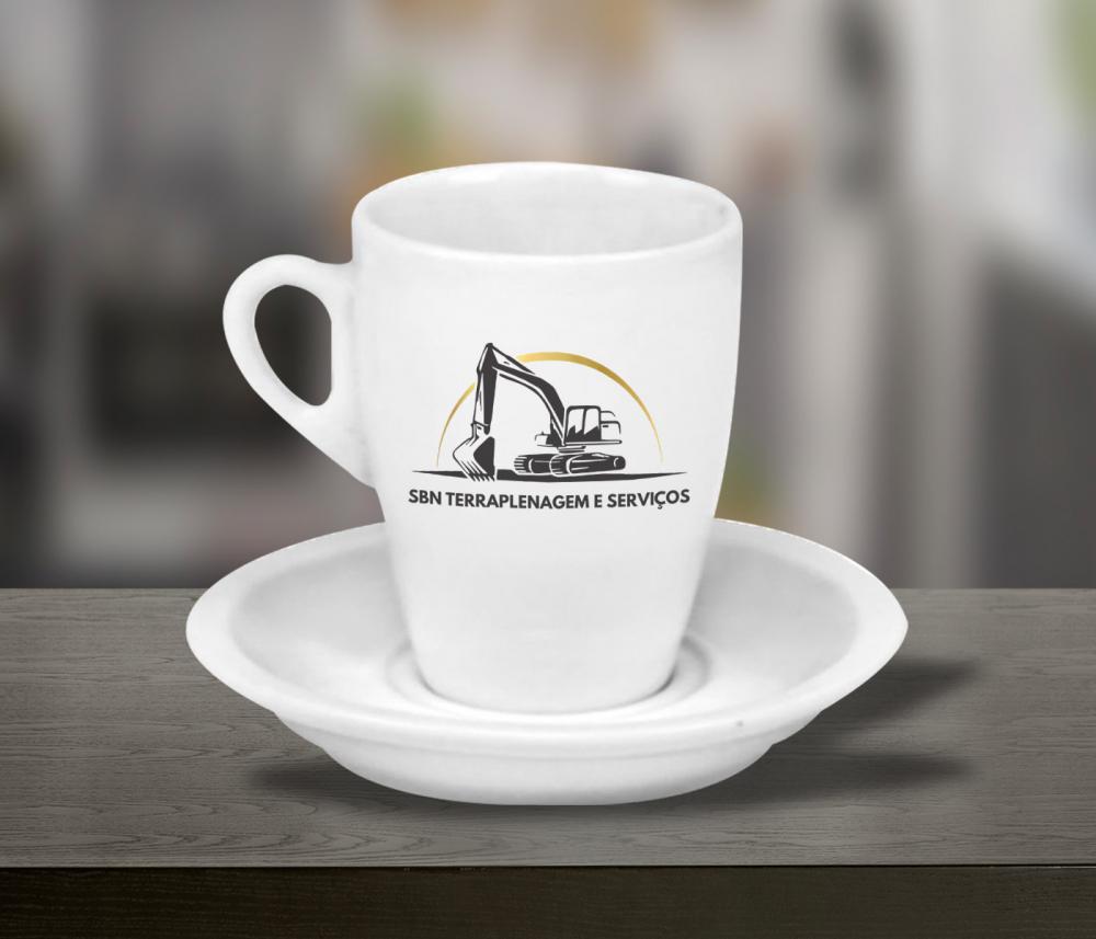 Xícara Personalizada Genova 150ml Cappuccino - 24 Unidades