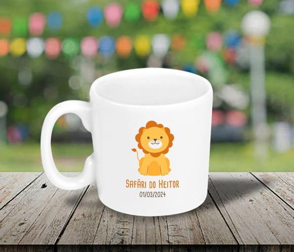 Mini Caneca Personalizada de 100ml Porcelana - 24 Unidades