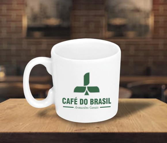 Mini Caneca Personalizada de 100ml Porcelana - 50 Unidades