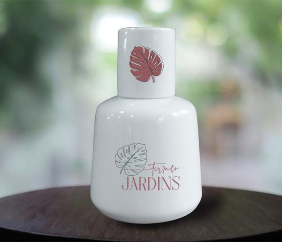 Moringa Personalizada de Porcelana de 500ml - 48 Unidades