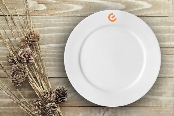 Prato Sobremesa 18cm Porcelana 24 Unidades