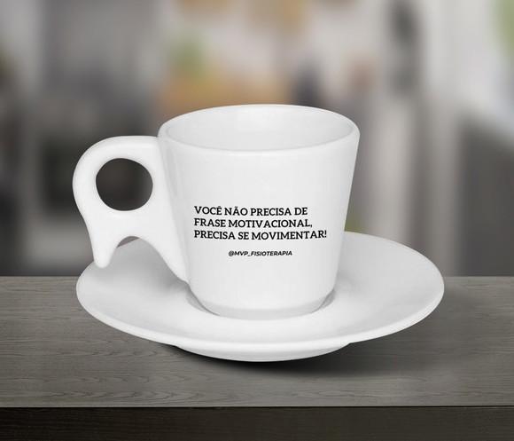 Xicara Cappuccino 200ml Personalizada Pirâmide 12 Unidades