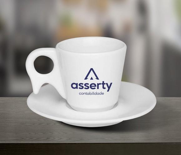 Xicara Cappuccino 200ml Personalizada Pirãmide 12 Unidades