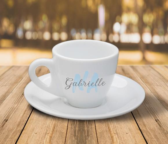 Xícara de Café Coquinho 70ml Personalizada 48 Unidades