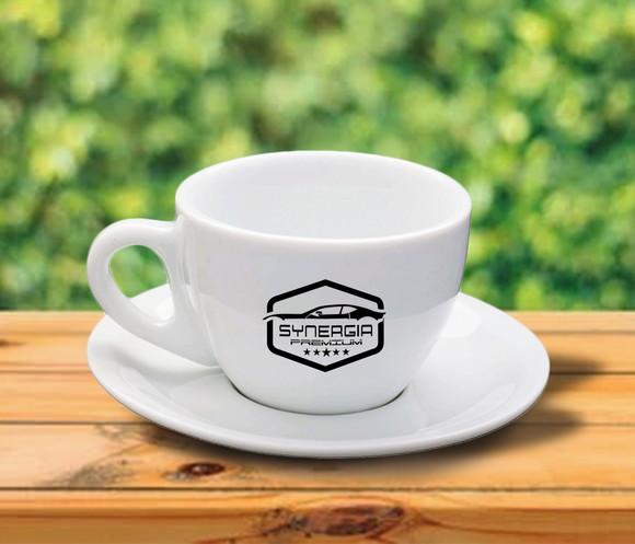 Xícara de Café Cremosa 90ml Personalizada 24 Unidades