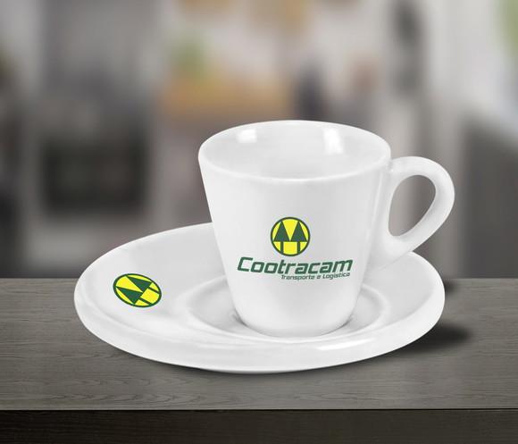 Xícara de Café Jundiaí Descentralizado 70ml 24 Unidades