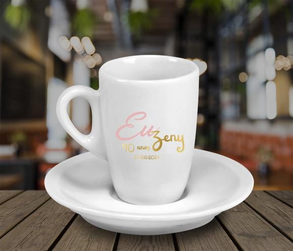 Xícara Genova 85ml Personalizada 48 Unidades