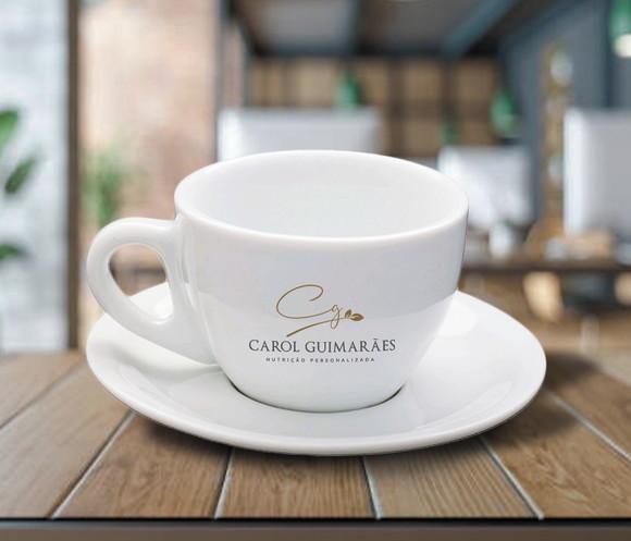 Xícara Personalizada Cremosa 90ml 24 Unidades