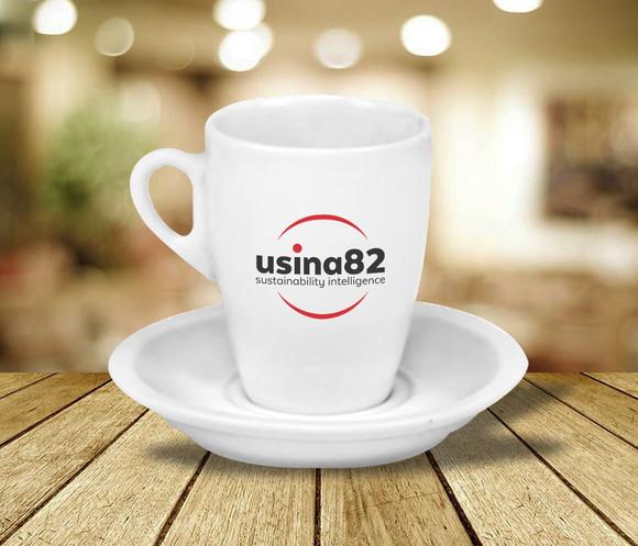 Xícara Personalizada Genova 150ml Cappuccino - 24 Unidades