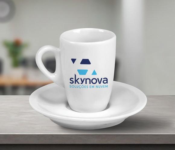 Xícara Personalizada Genova 85ml - 24 Unidades