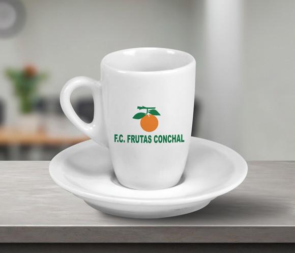 Xícara Personalizada Genova 85ml - Kit 24 Unidades