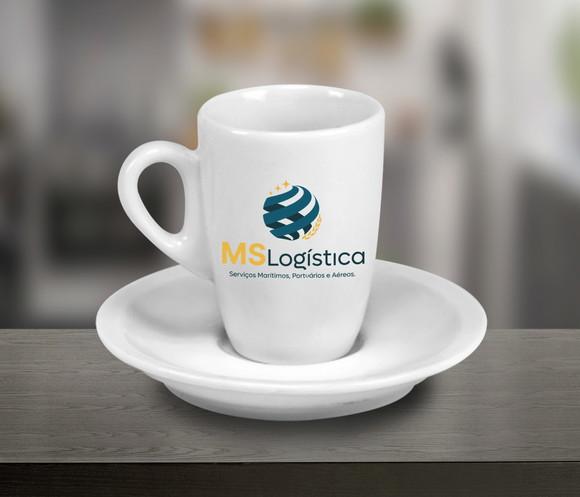 Xícara Personalizada Genova 85ml - Kit 48 Unidades