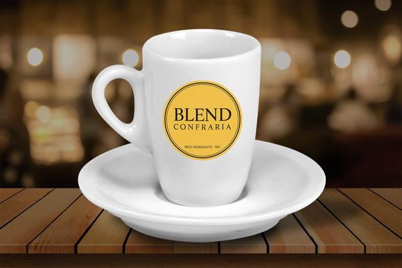 Xícara Personalizada Genova Porcelana 85ml 24 Unidades