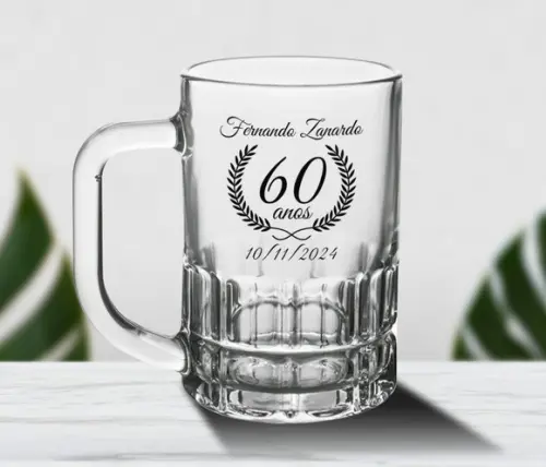 Caneca Chopp Munich 300ml Personalizada 48 Unidades