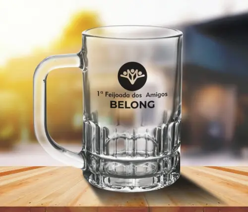 Caneca Chopp Munich 300ml Personalizada 55 Unidades