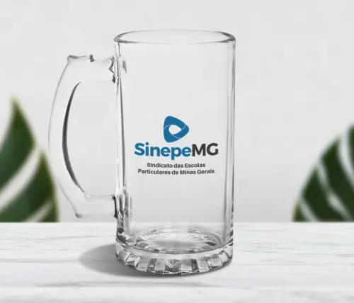 Caneca de Chopp Personalizada Berlim 500ml - Kit 24 Unidades